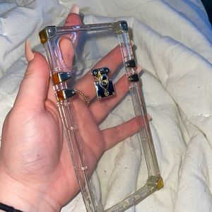 Clear iPhone XR case